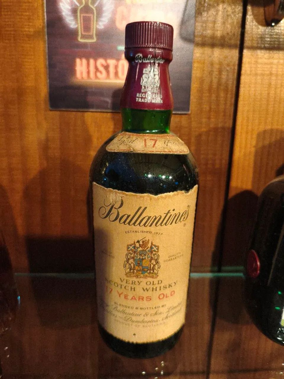 Coleção de Whiskies Antigos - Anos 60/70/80/90