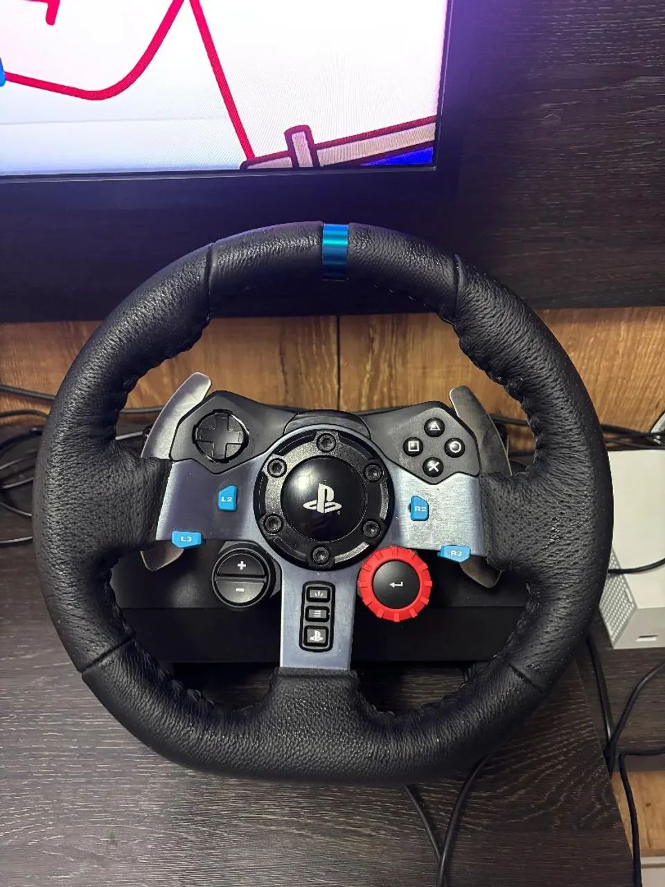 Volante Logitech G29 PC/PS4/PS5 - Como Novo - Foto 5