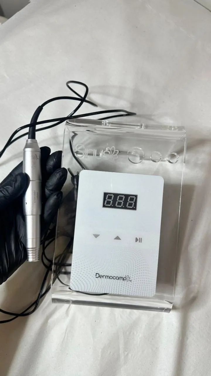 Dermografo Sharp 300 Pro Silver + Sirius White