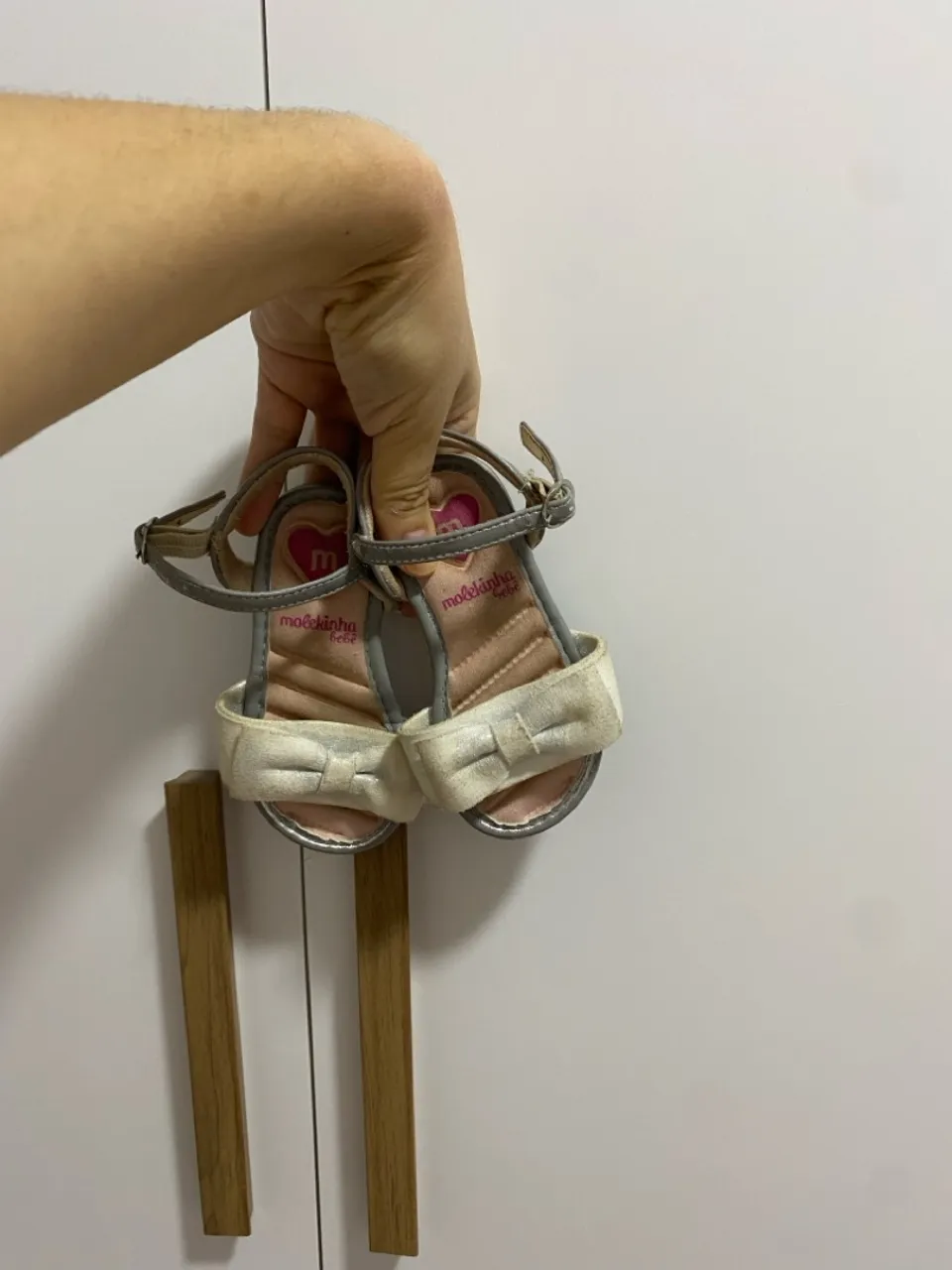 Sandália Molekinha Bebê- tamanho 19