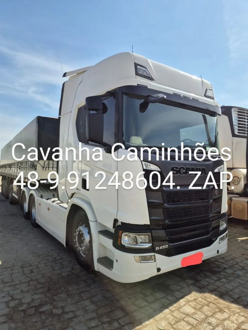 Scania R 450 6x2 2020 Automático Completo Pacote Super Luxo. 
