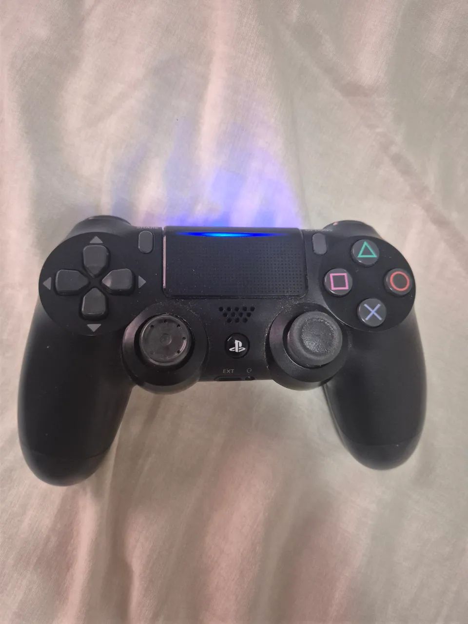 Controle PS4 DualShock 4 preto original Sony aceito cartão 