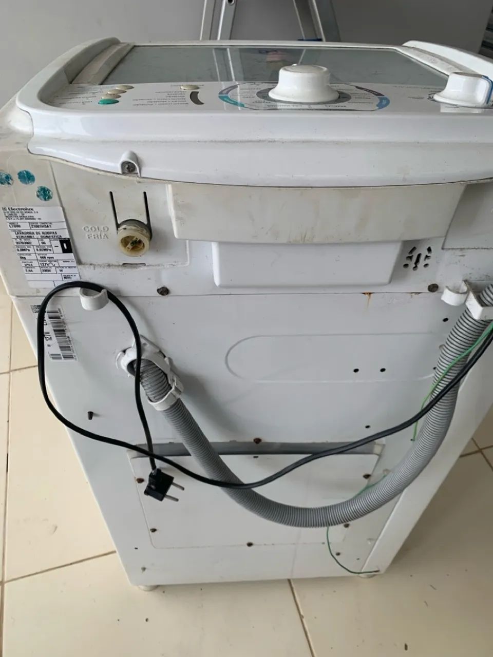Máquina de Lavar Electrolux 8kg para conserto ou retirada de peças  - Foto 3