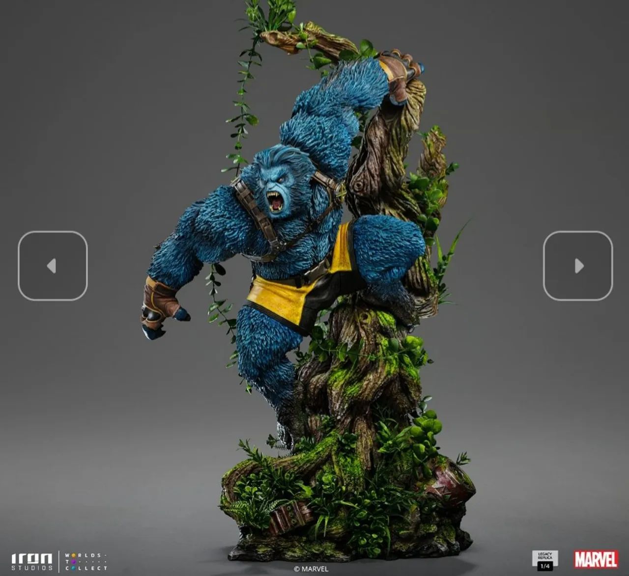 Beast Legacy Iron Studios Fera X-Men - Foto 4