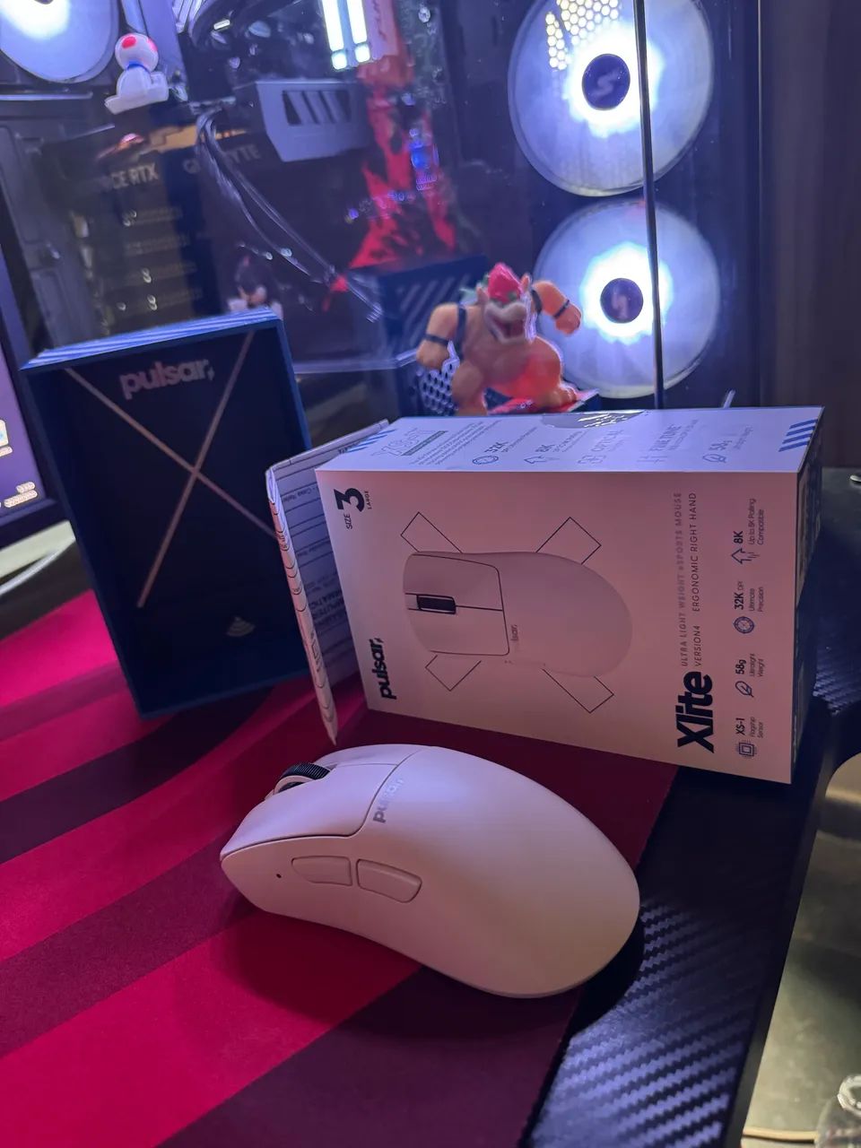 Mouse pulsar xlite v4 large white64169972678913120