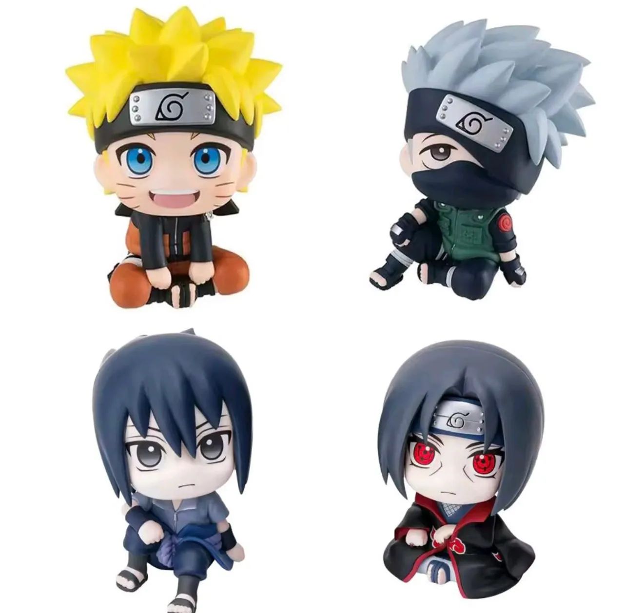Action Figures Naruto Shippuuden - Coleção 4 Unidades