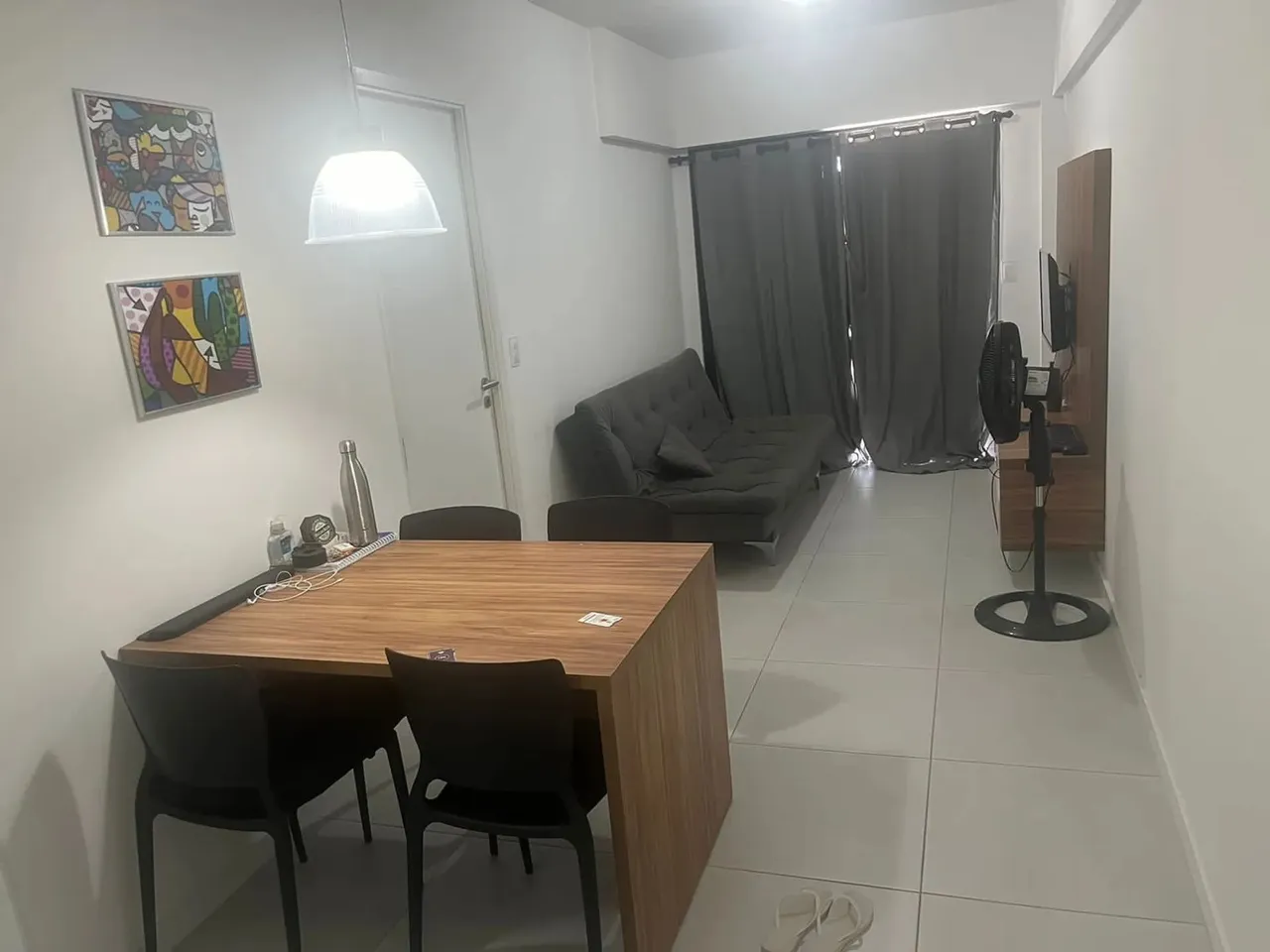Alugo quarto e sala com varanda no edf time