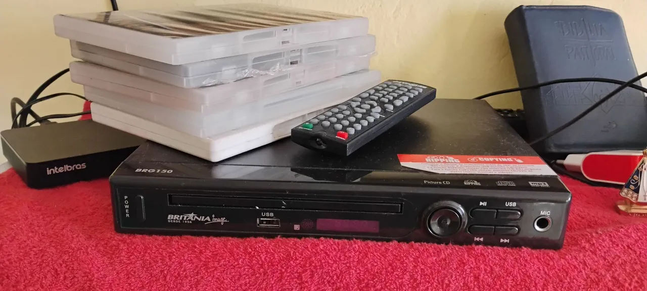 DVD Player Britânia BRG150 com Controle Remoto