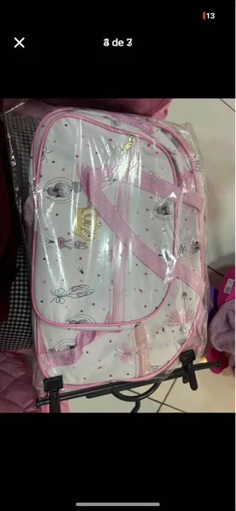 Kit berço + 3 bolsas - Foto 4