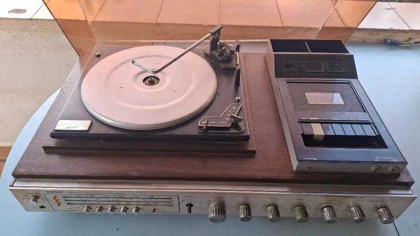 Aparelho de som antigo Toshiba SM-3000 relíquia  - Foto 2