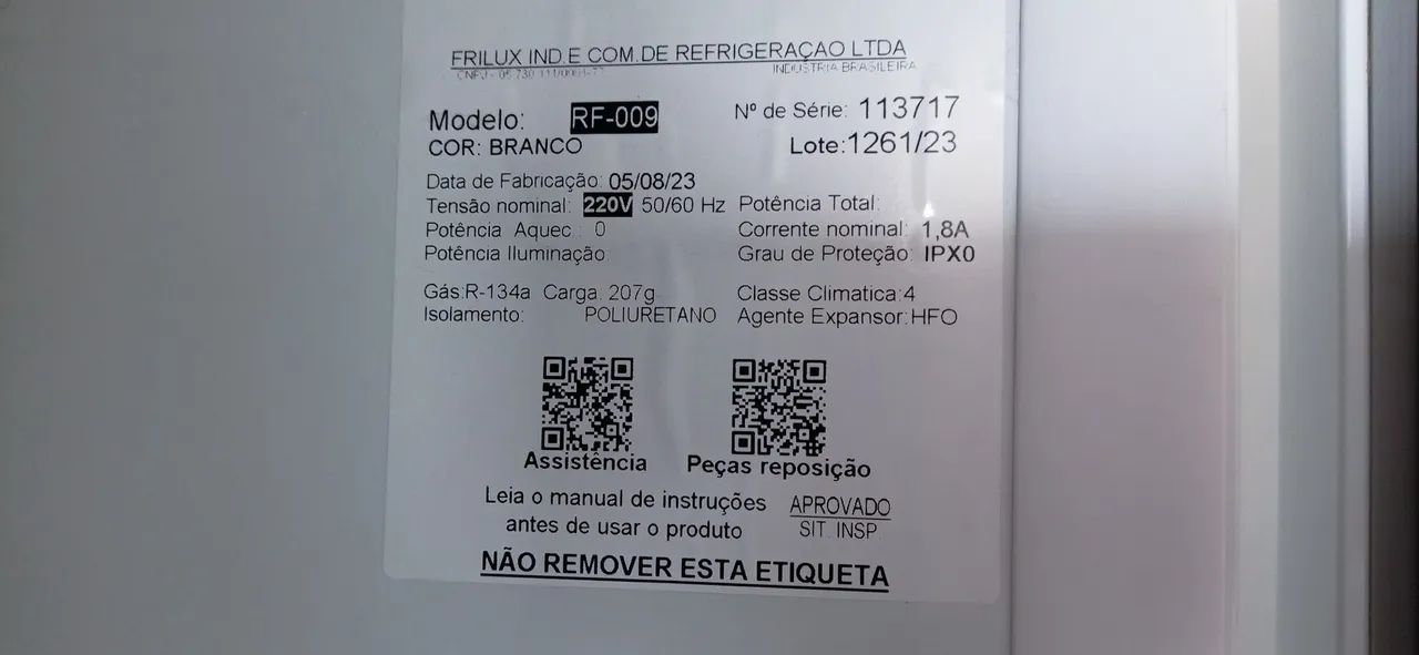 Freezer Vertical Frilux 420 litros - 220v - Foto 5