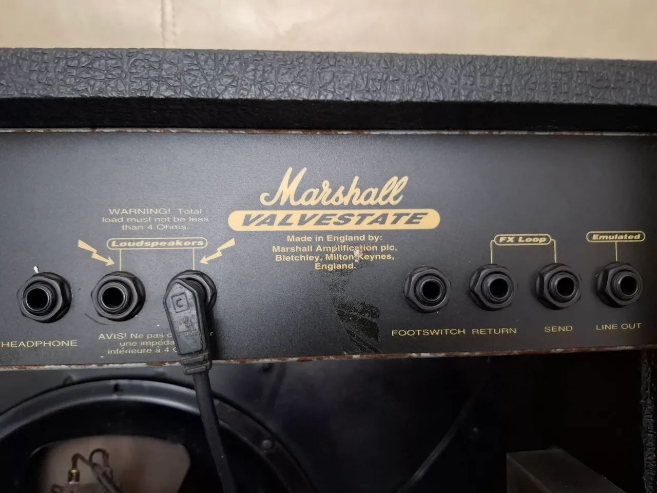 Amplificador Marshall VS100 Inglês novíssimo  - Foto 5