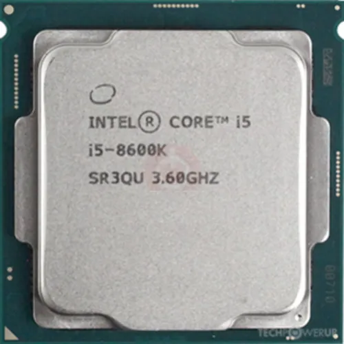 Intel i5 8600K 6 Nucleos, 9mb Cache, Boost 4.3GHZ, LGA 1151