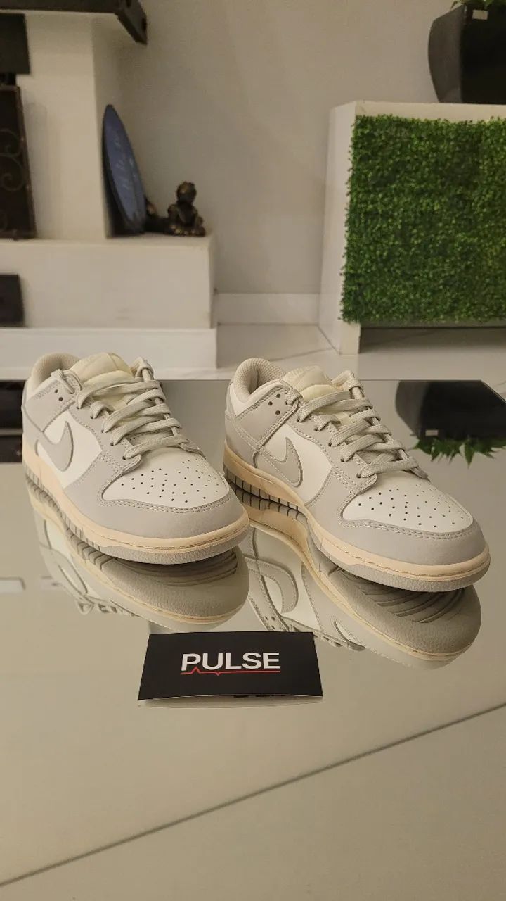 Nike Dunk Low Light Bone - tamanho 36, original