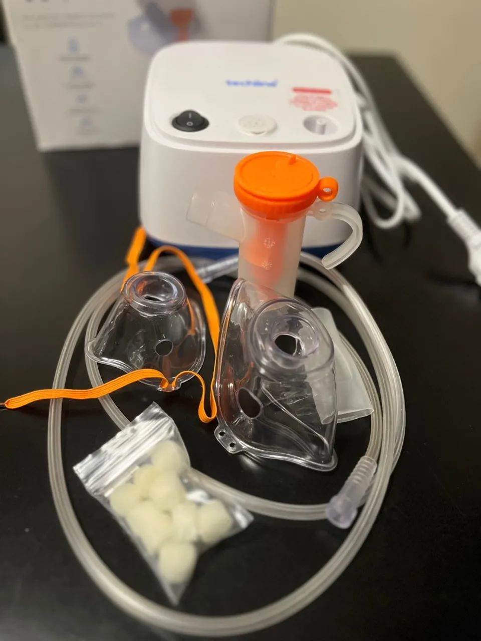 Inalador/Nebulizador Techline a Ar Comprimido - Foto 5