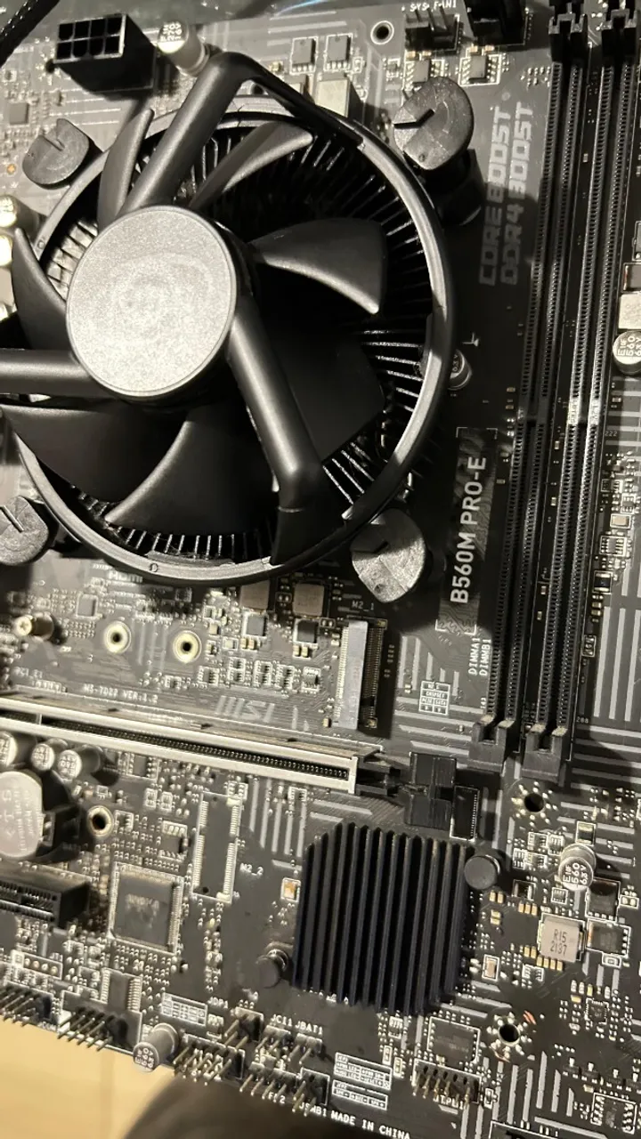 Placa mãe e Processador Intel i5-11400f