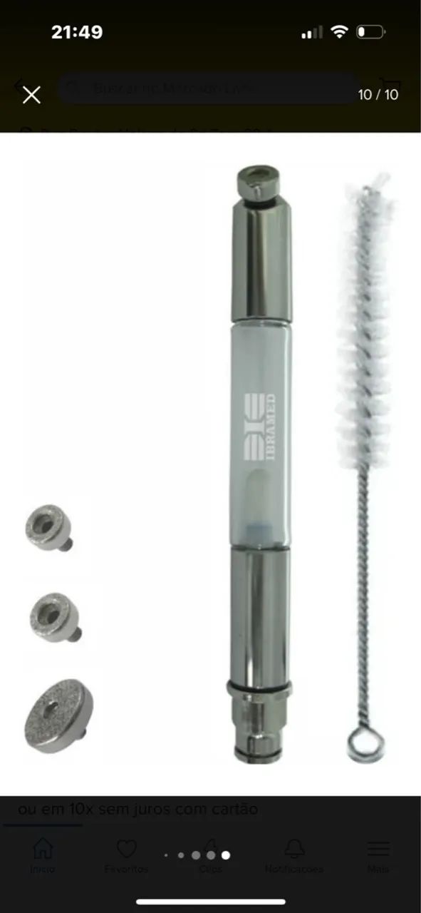 Aparelho Dermotomus Slim com caneta diamantada para tratamento estético - Foto 2