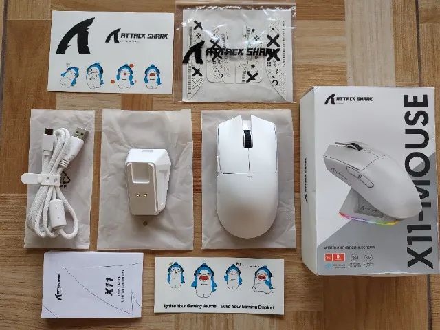 Mause attack sharck x11 Novo Bramco - Foto 3