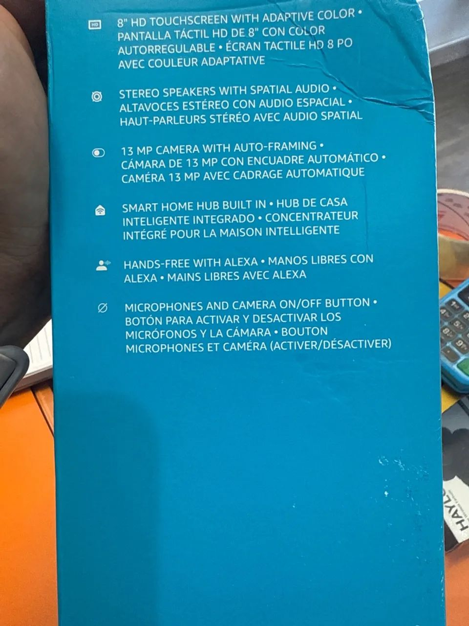 Echo Show 8 - 3 Geração Assistente de voz com tela - Foto 4