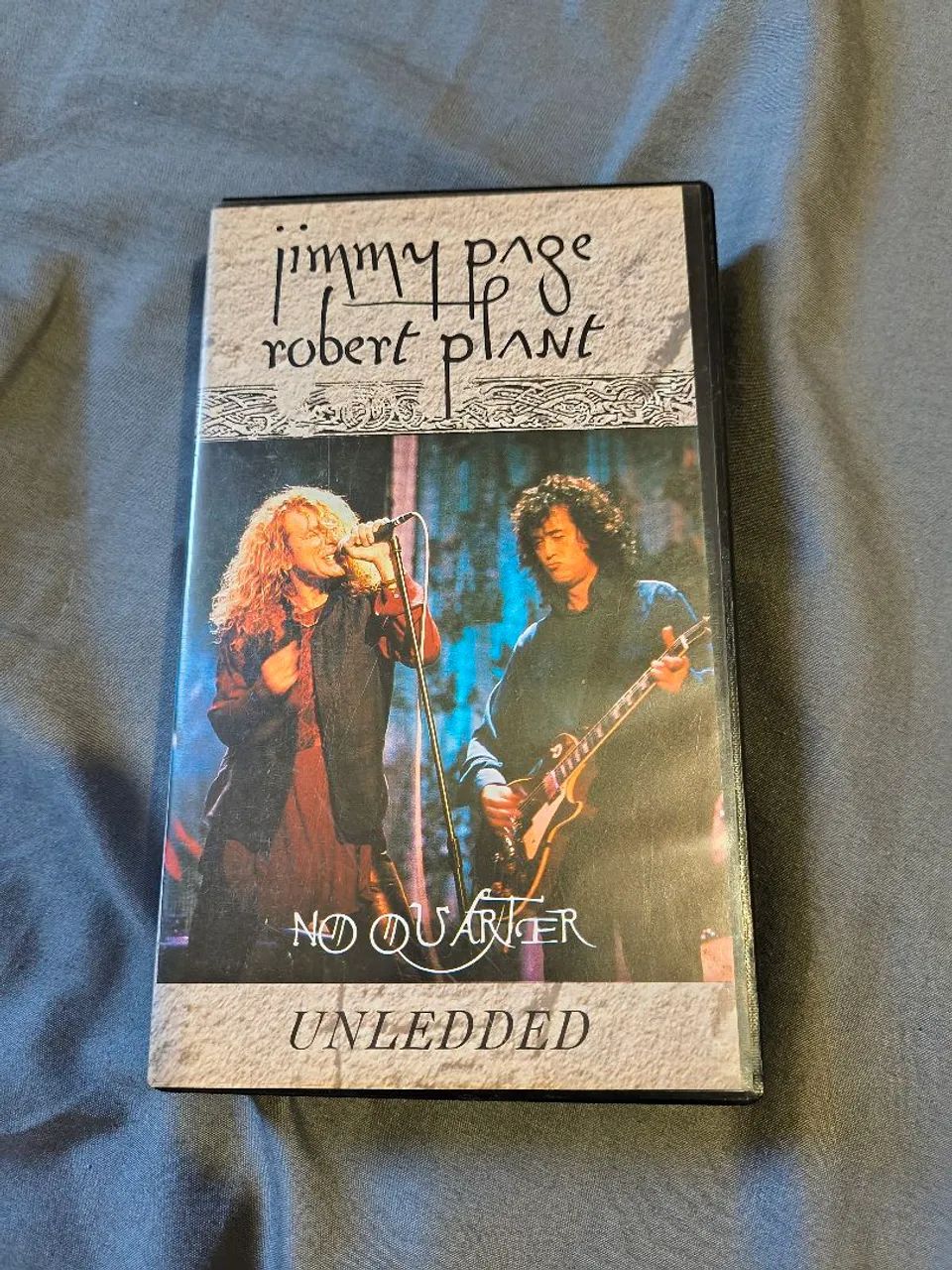 Fita VHS Jimmy Page & Robert Plant No Quarter Unledded