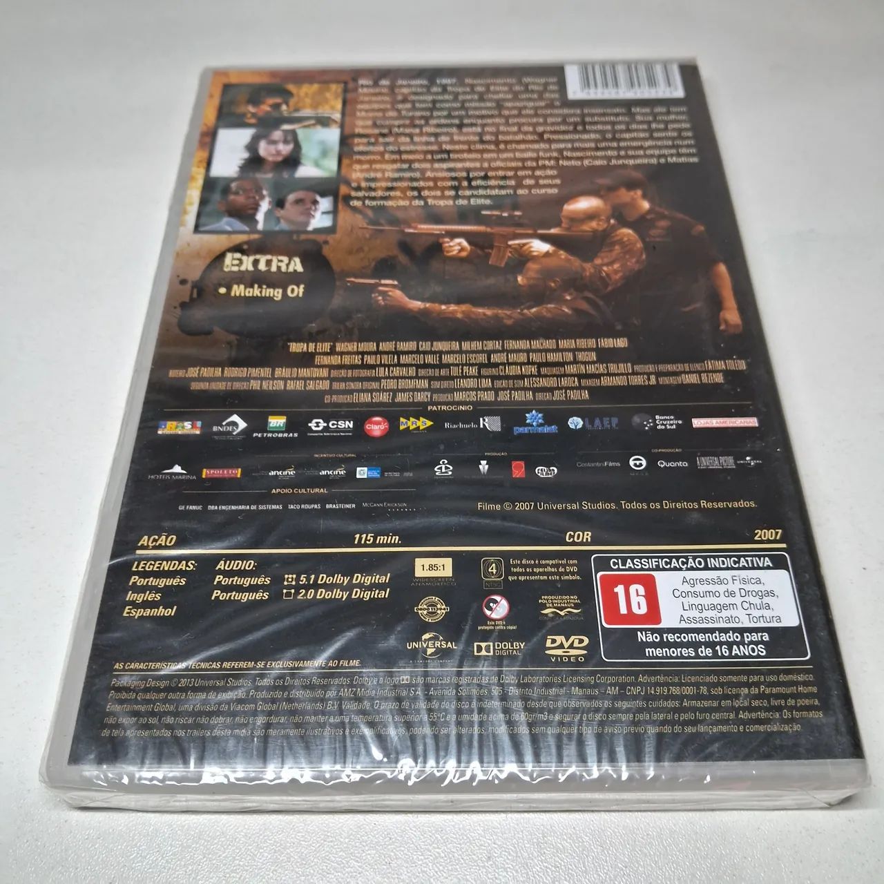 DVD - Tropa de Elite Original ( Lacrado) - Foto 3