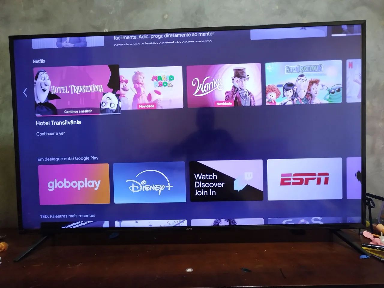 Smart TV 55 com nota fiscal 