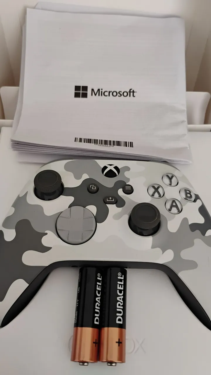 Controle Xbox Series X/S Camo Artic