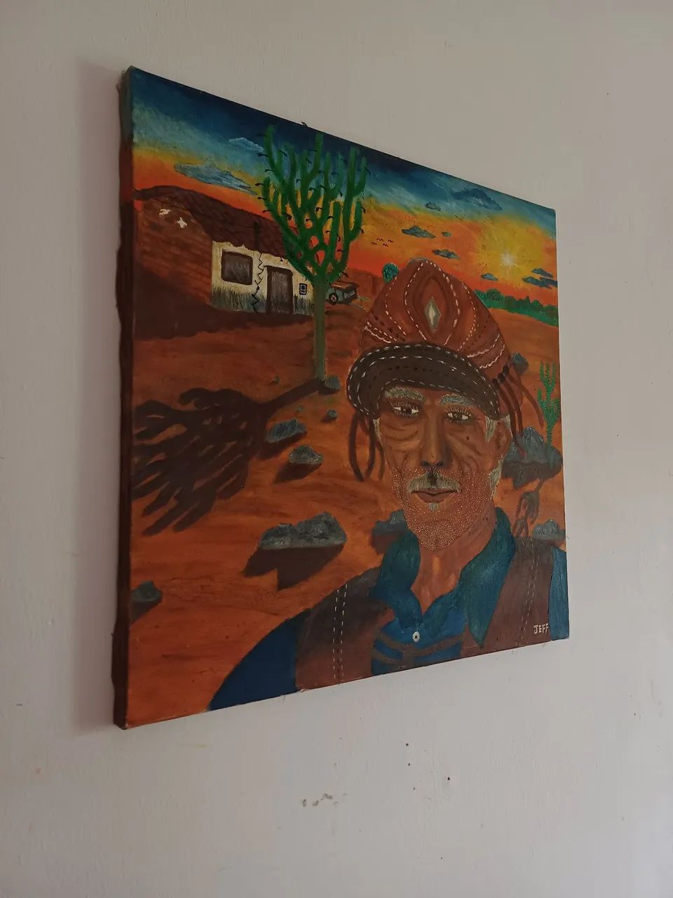 Quadro em tela - 50x50  - Foto 2
