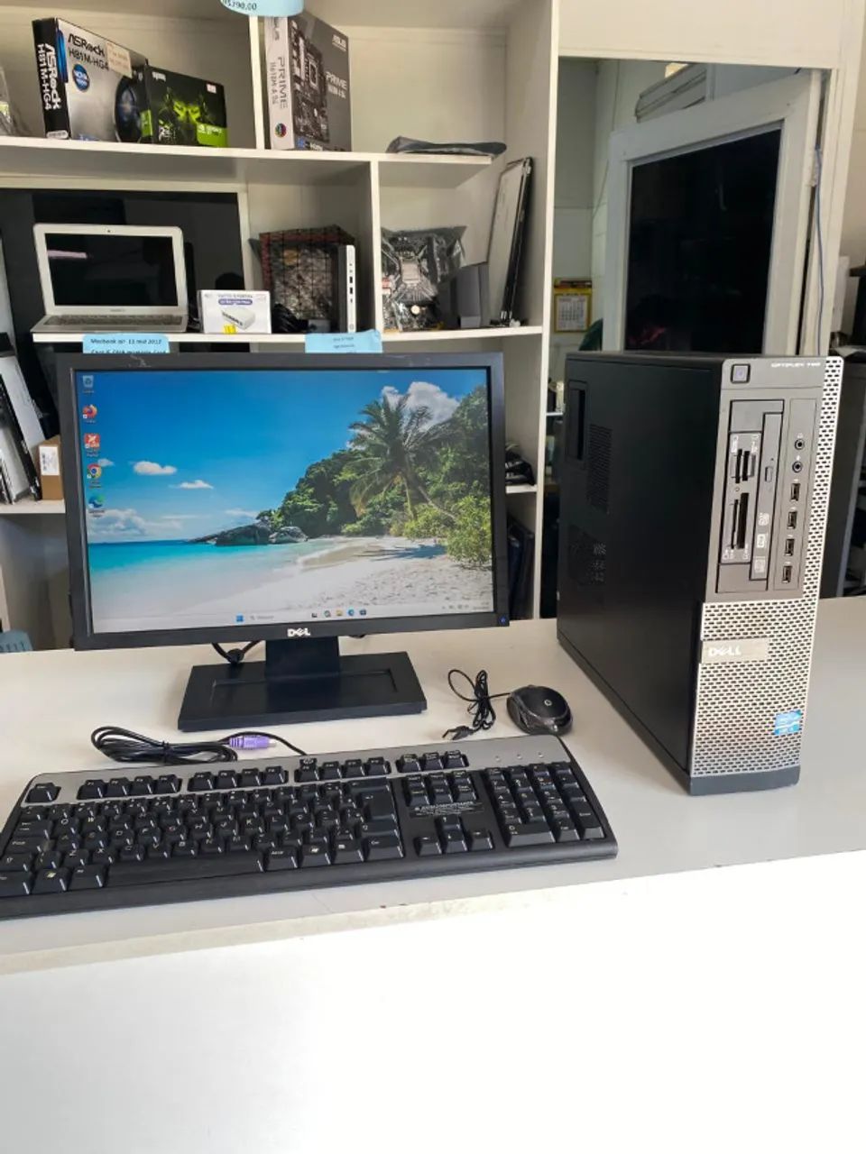 computador completo dell 790 core i5 2ªger/8gb mem/320gb+120gb ssd/tela 19 pol garantia nf - Foto 6