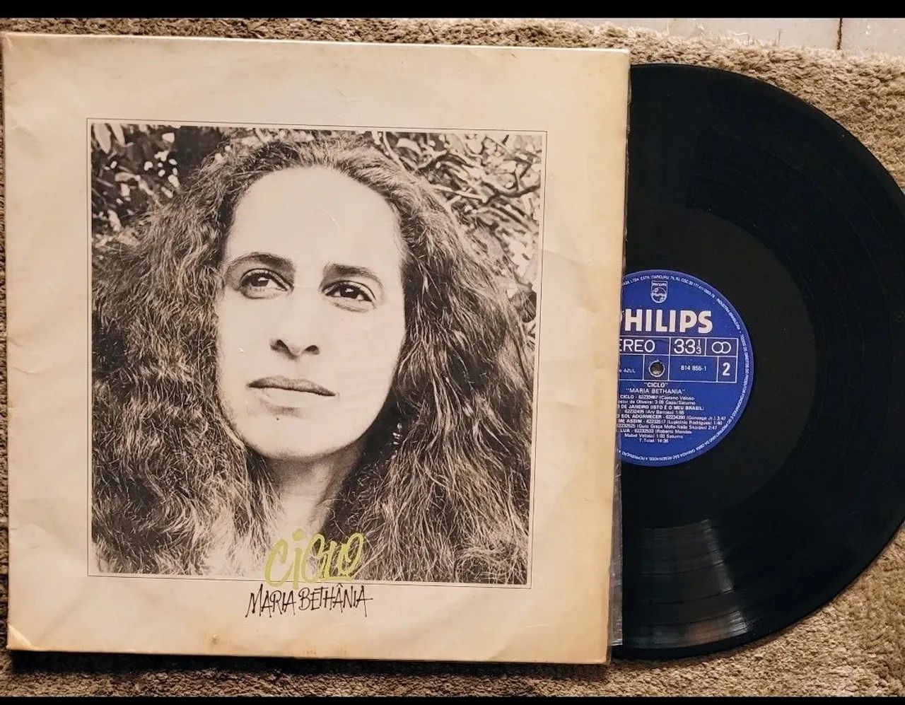 Lp Maria Bethania,  Ciclo, ótimo estado 