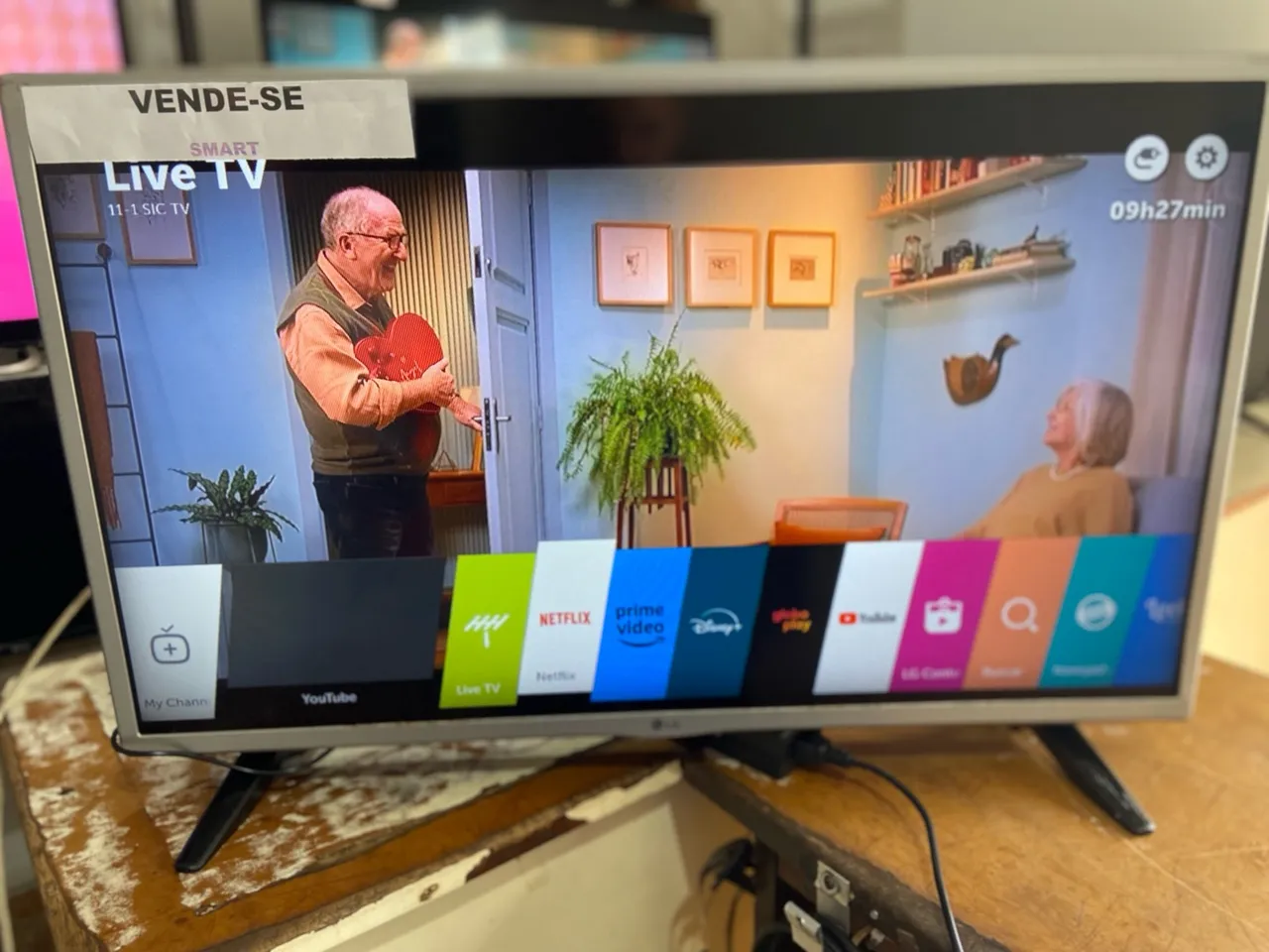 Smart TV LG 32 polegadas com garantia
