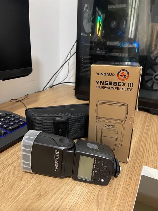 Flash pra câmera fotográfica  - Foto 2