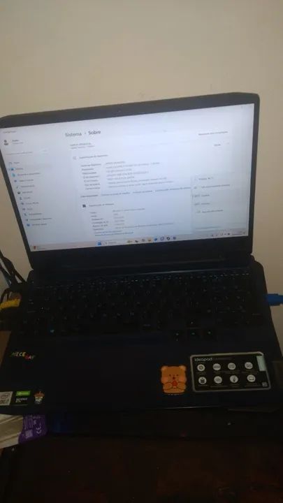 Notebook gamer Idead Gaming3! Placa Nvidia 1650 dedicada ! IntelCore7 - Foto 3