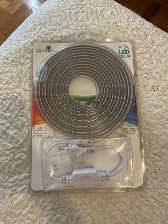 Fita LED 5050A - 600 Lumens -3000K- 110V