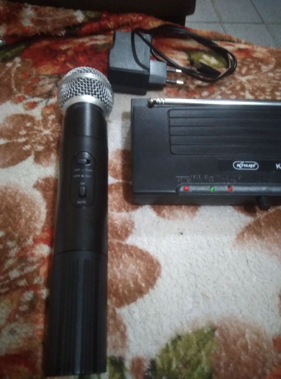 Microfone Sem Fio Profissional novo