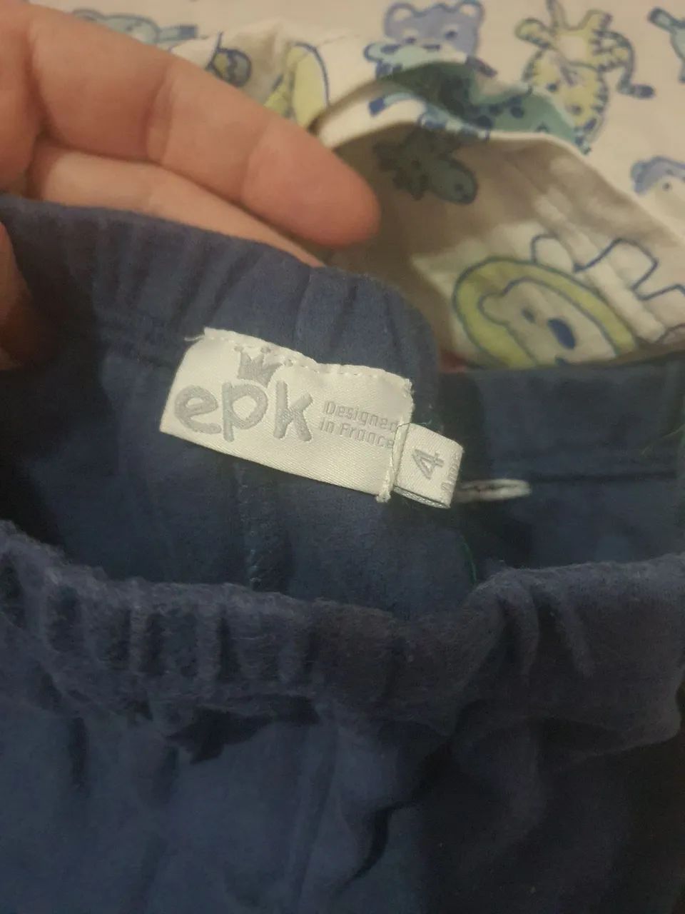 Pijama Infantil EPK Azul - Tamanho 4<br> - Foto 2