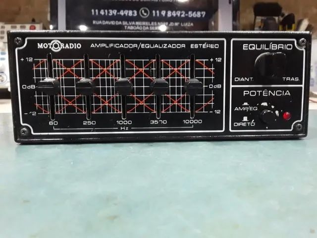 Equalizador Motoradio EQS-M01
