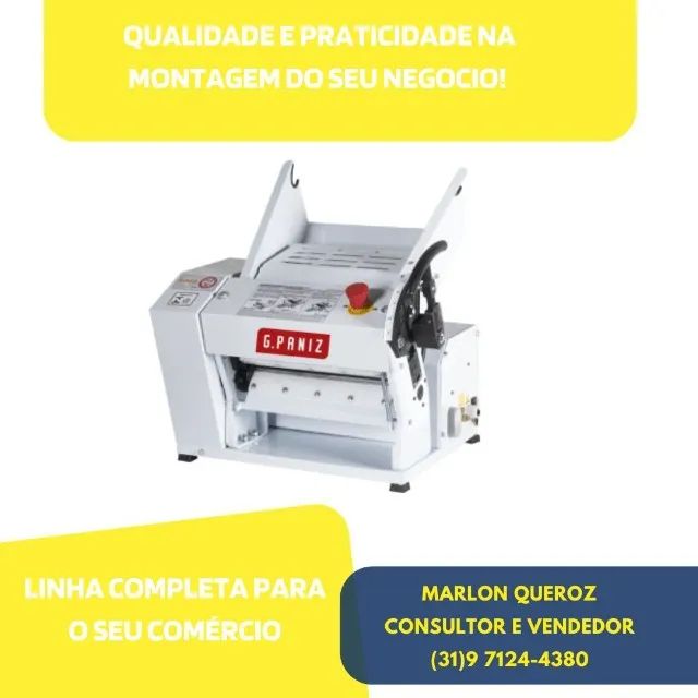 Cilindro de Massas Mesa 30 CM G-Paniz Novo