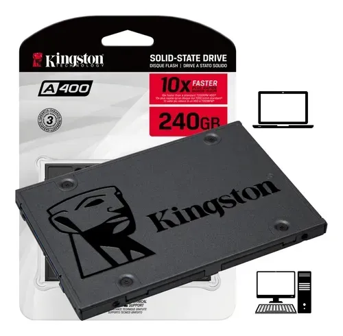 Ssd Kingston 240gb A400 Interno Sata 3 6gb/s Original