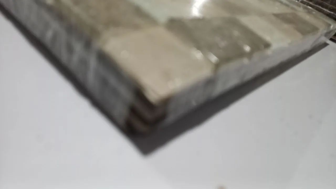 Pastilha de vidro mosaico 30 X 30 lote de 4 placas - Foto 2