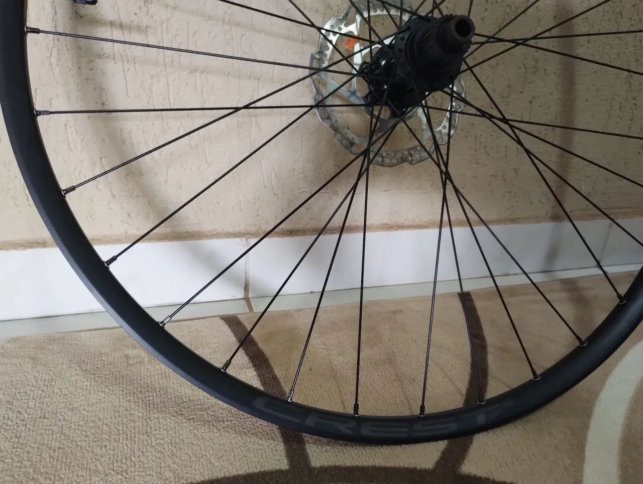 Rodas aro 29 boost cubo Shimano e aros CREST - Foto 5