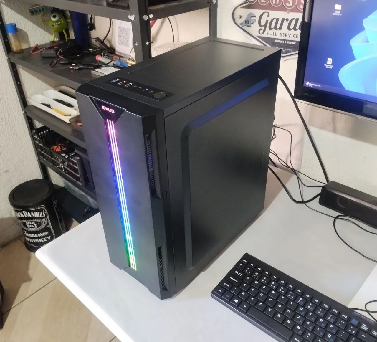 CPU "TORRE" i5 3.00GHz, 12GB, SSD: 128GB Nova na Caixa (900,00 no Pix) - Foto 6