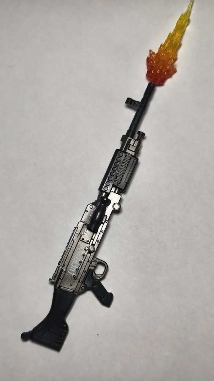 Acessório p/ boneco Marvel Legends (com efeito de faíscas) 2 cm x 11 cm ideal p/ Punisher - Foto 2