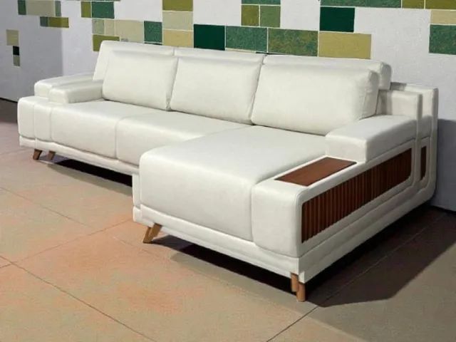 Sofá com Chaise 2,93m - Mega Oferta! - Foto 3