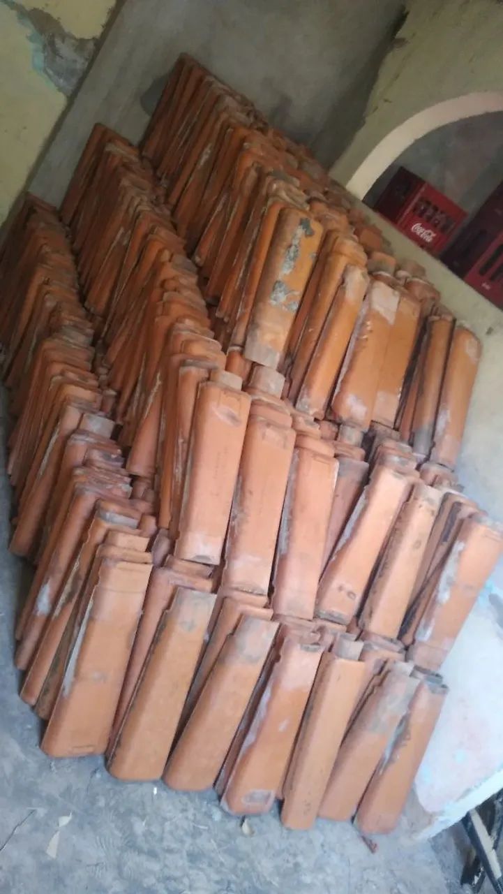 Telhas de barro para área externa
