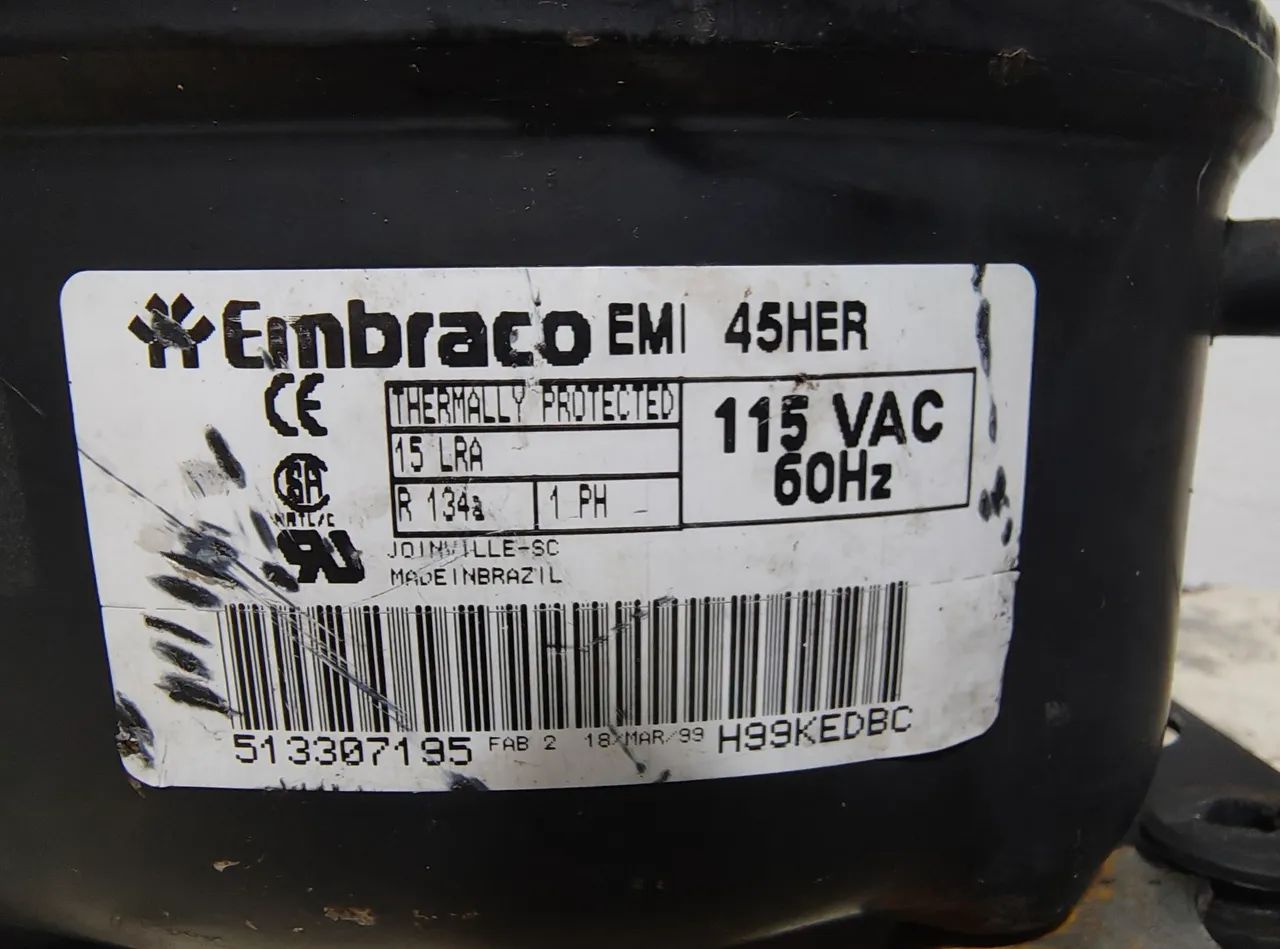 Motor compressor Embraco EMI 45HER  - Foto 5