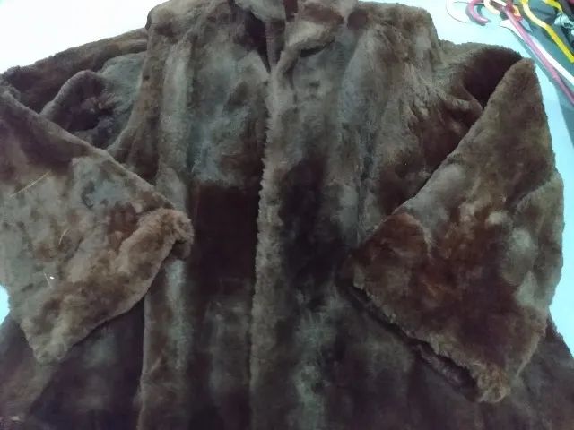 casaco de vison original peça com 90 anos - Foto 2