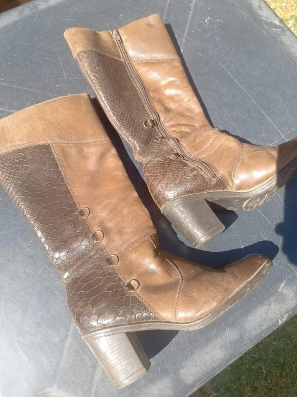 Bota Feminina Couro Country Artshoes - Foto 3