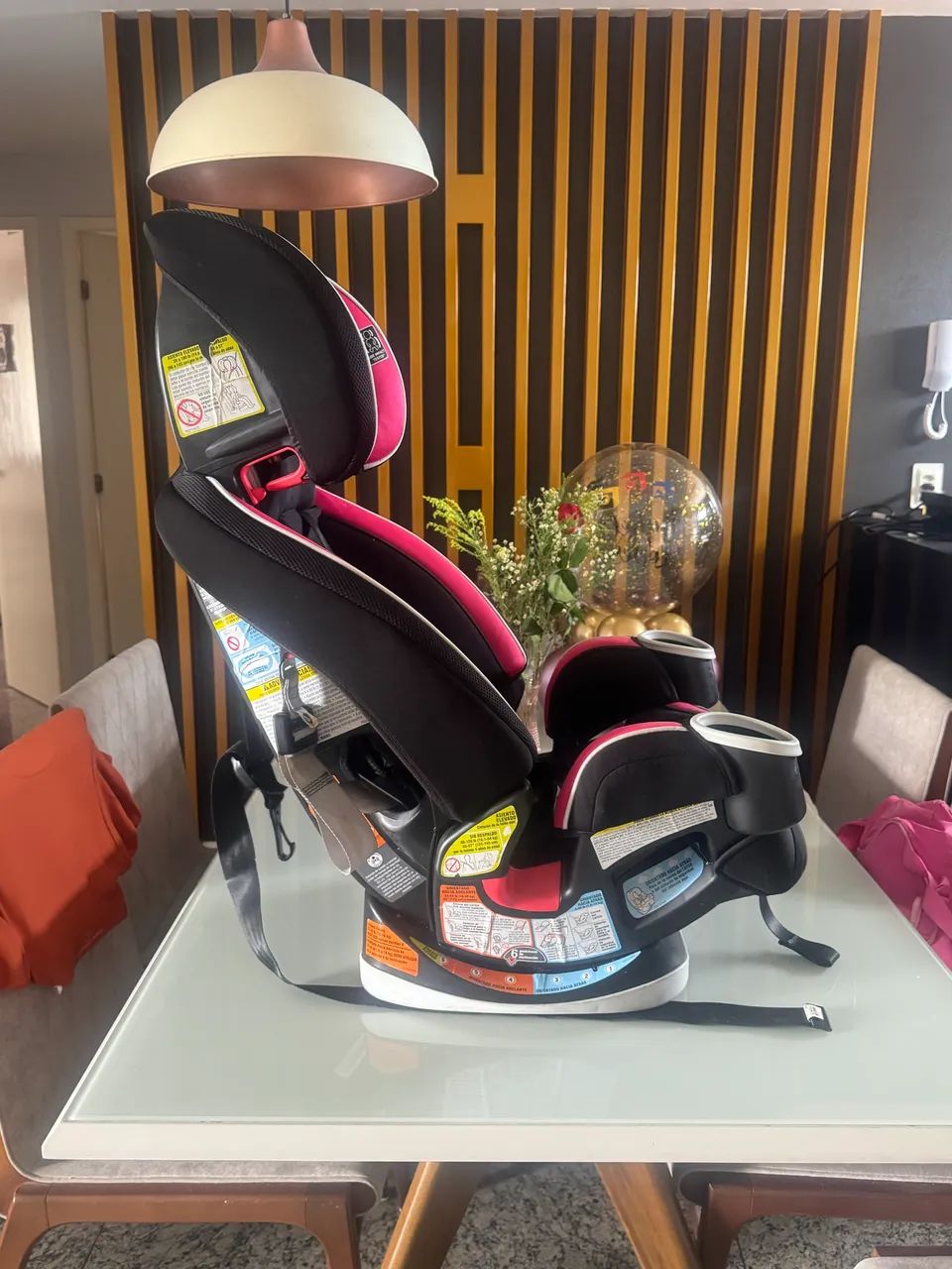 Cadeira veicular infantil GRACO modelo 4ever importada  - Foto 4