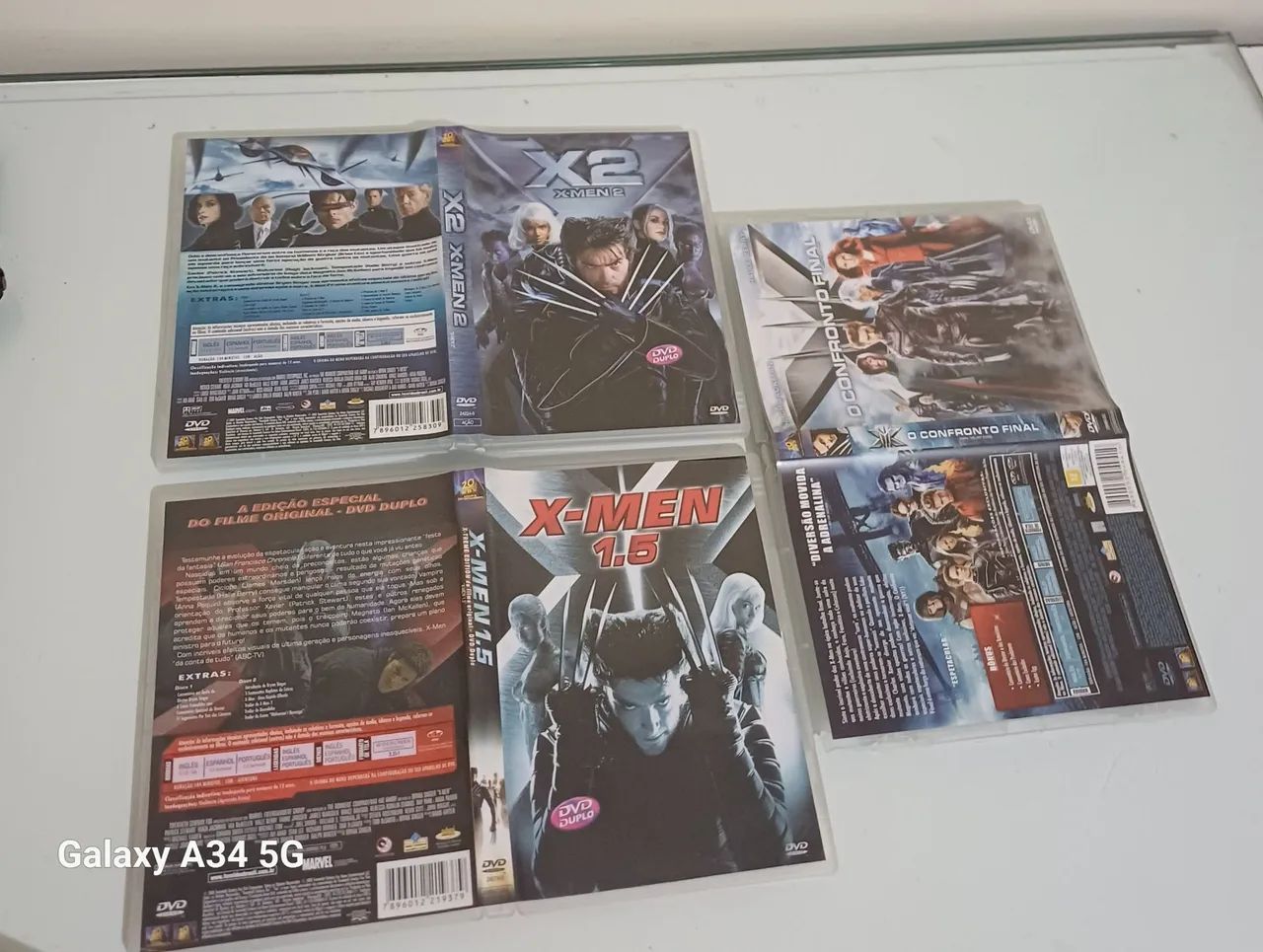 Trilogia X-Men Originais- Dvds duplos - DVD, Blu-Ray e Vídeo